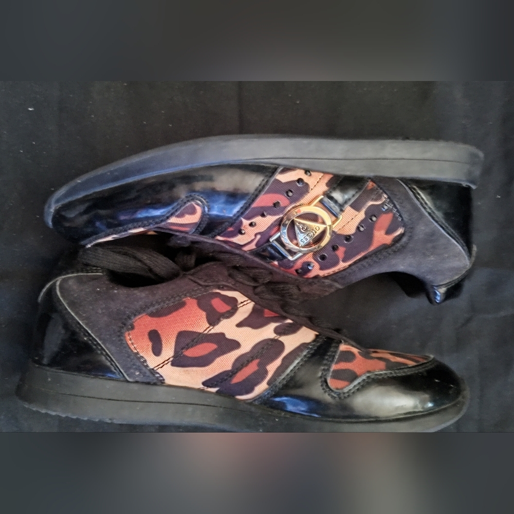Leopard Print Women's Sneakers